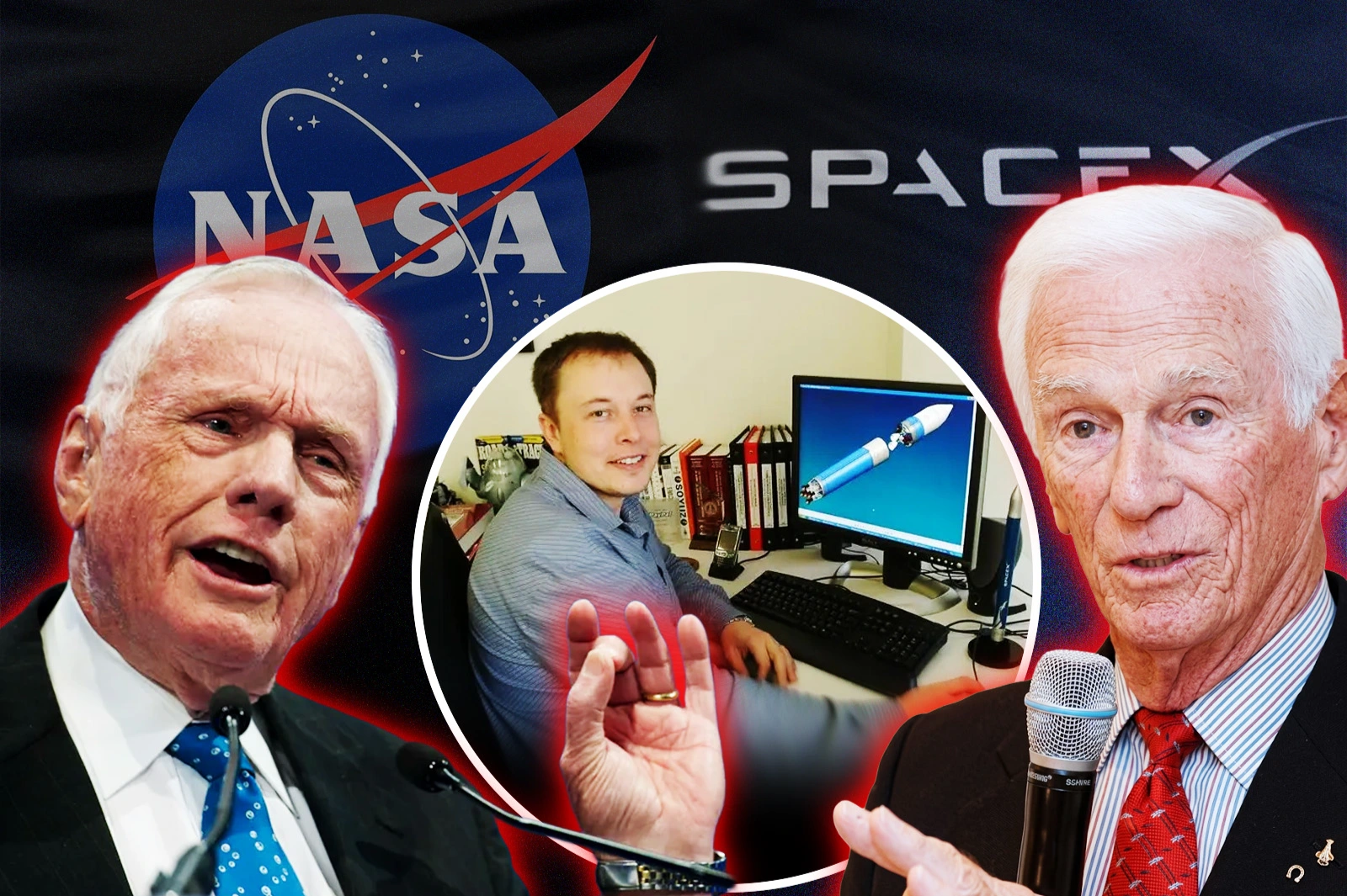 When the most important astronauts in history fiercely attacked SpaceX in the beginning