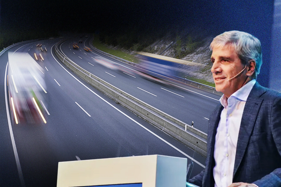 Caputo proyecta reactivar la construcción con concesiones por 9.000 km y licitaciones por 12.000 km de rutas nacionales