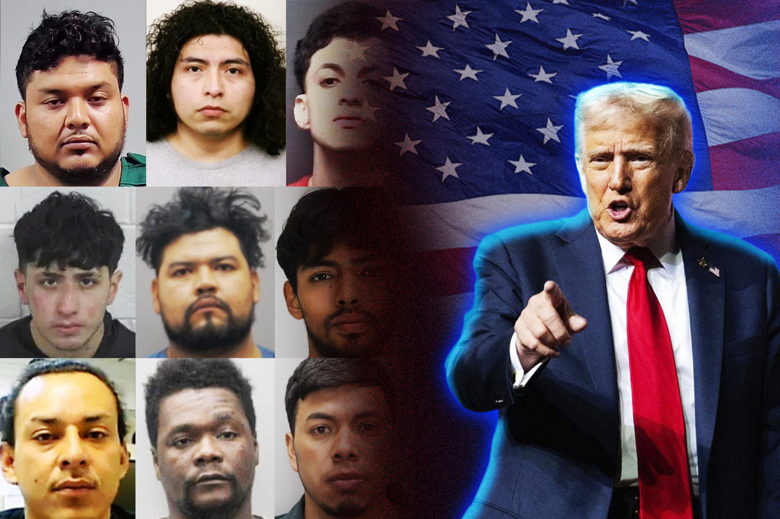 Trump released a list of brutal crimes committed by illegal immigrants that Biden let into the country