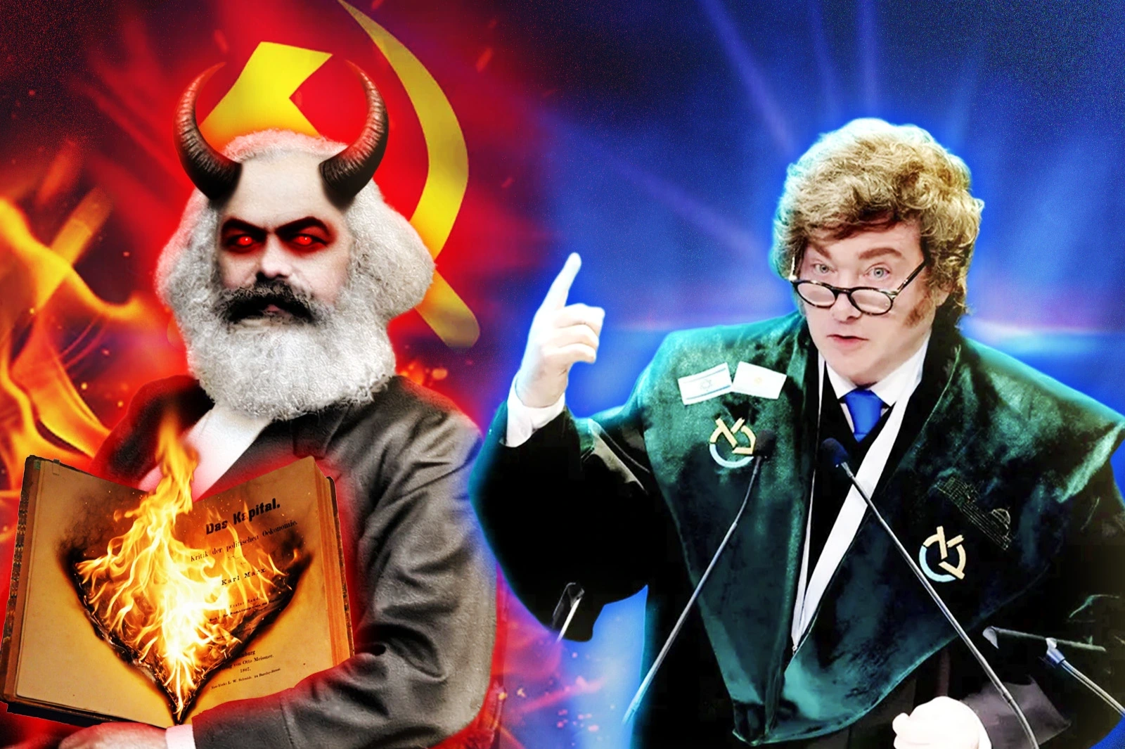 Javier Milei said that Marx was a satanist: “Marxism is a satanic theory”