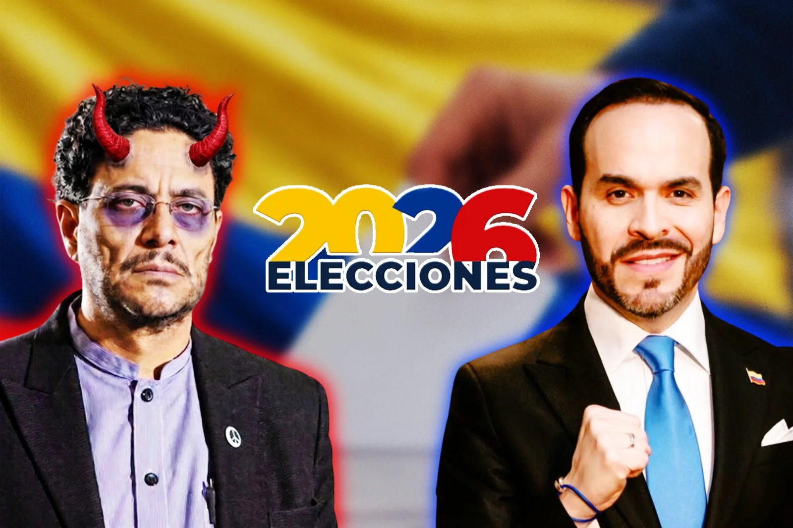 Abelardo lideró las elecciones de Colombia y va al balotaje contra el comunista Cepeda