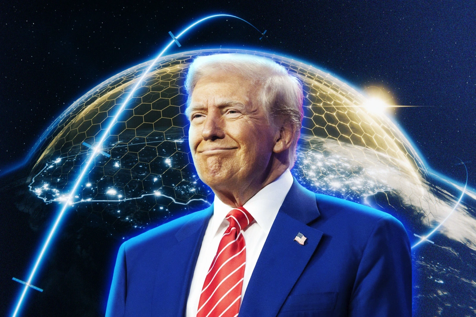 The Donald Trump administration presented a new phase of the ambitious “Golden Dome” project