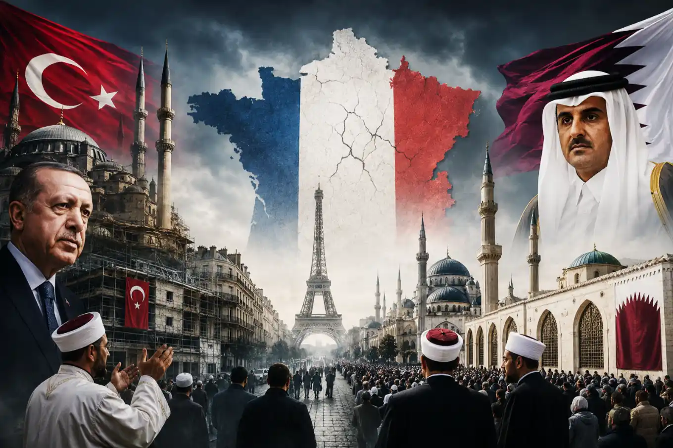 An intelligence report warns of a plan to turn France into an Islamic country