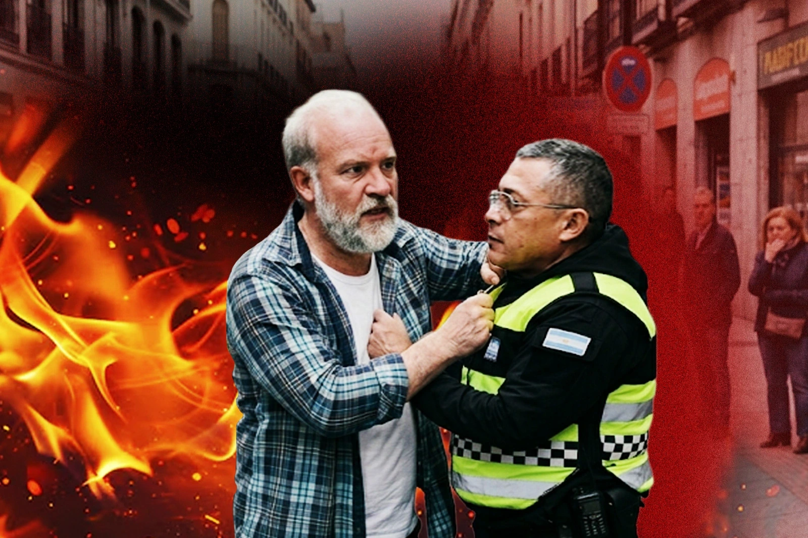 Intimaron a Sergio Maldonado por incidentes contra un oficial de policía