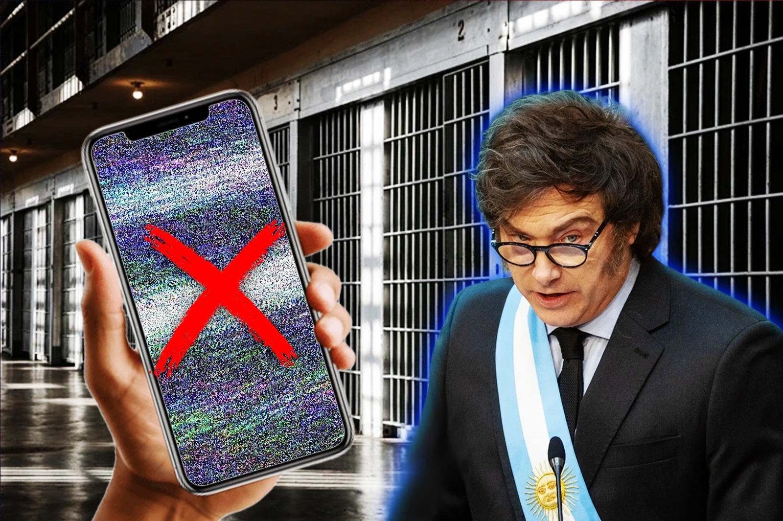The Government of Milei will block the use of cell phones in federal prisons