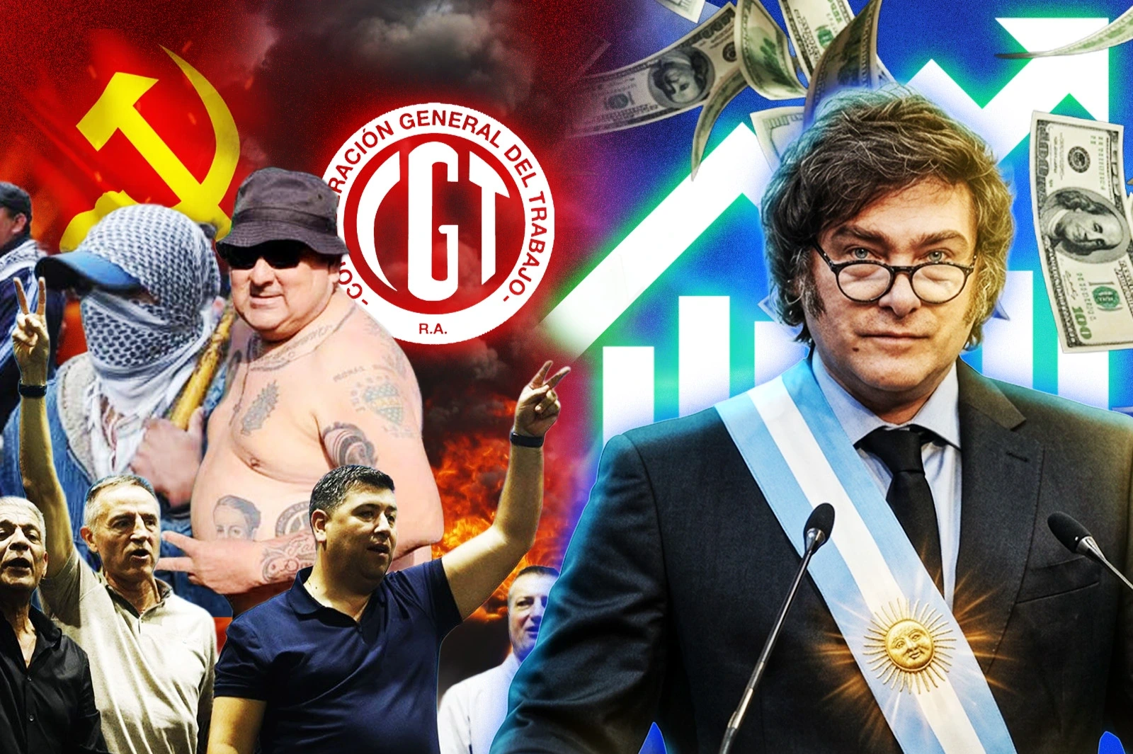 El paro de la CGT y menos días hábiles: Los responsables de la caída de la actividad en febrero