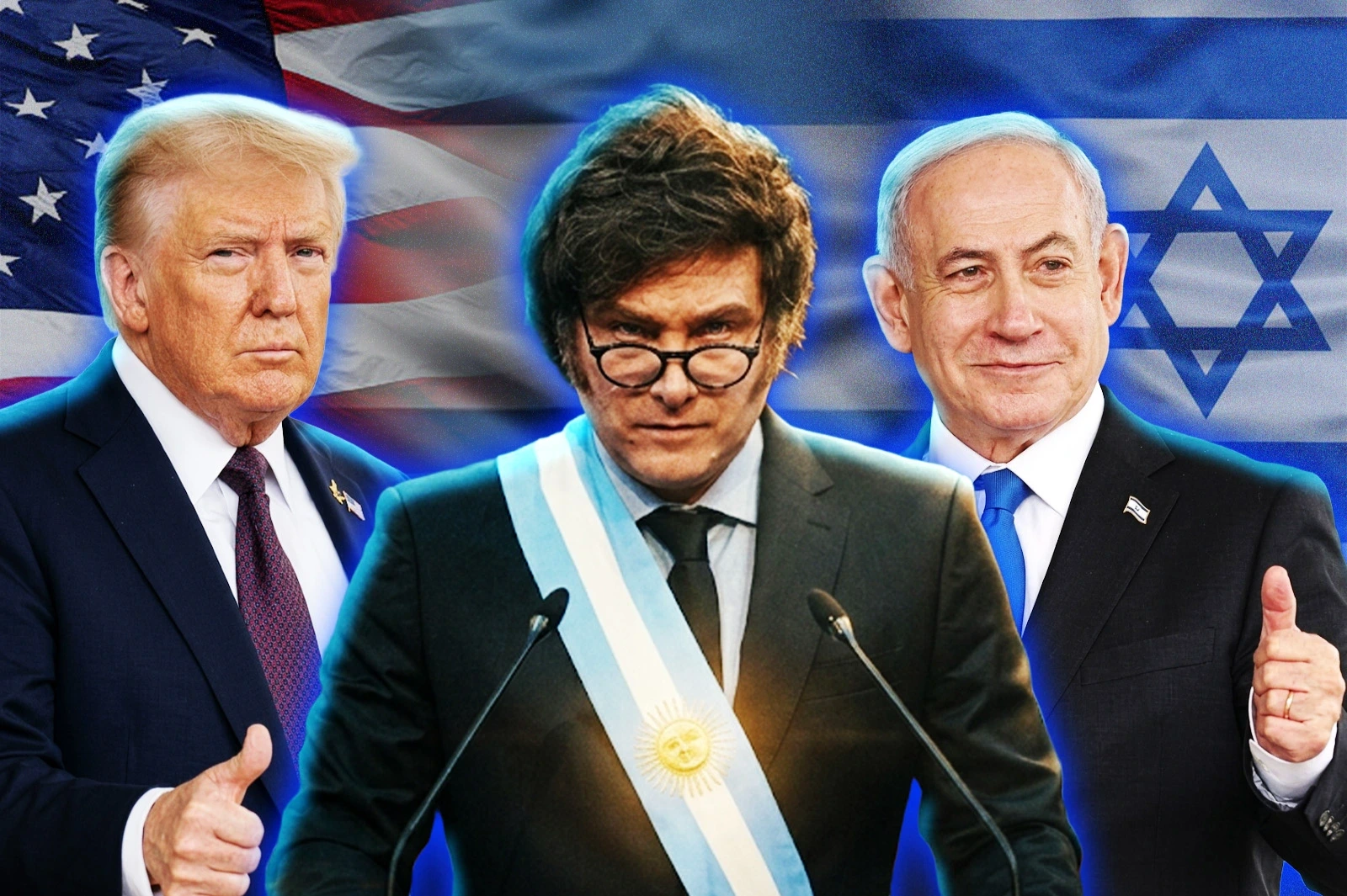 El embajador de EEUU en Israel destacó a Milei y Netanyahu como los líderes más queridos por Trump