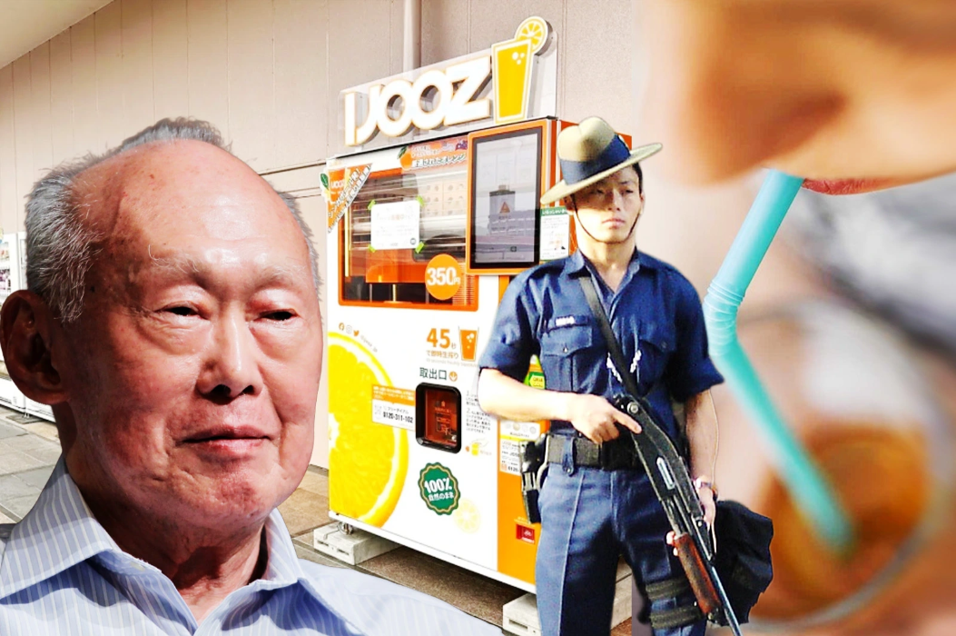 Un joven francés enfrenta una pena de prisión por lamer un sorbete en Singapur