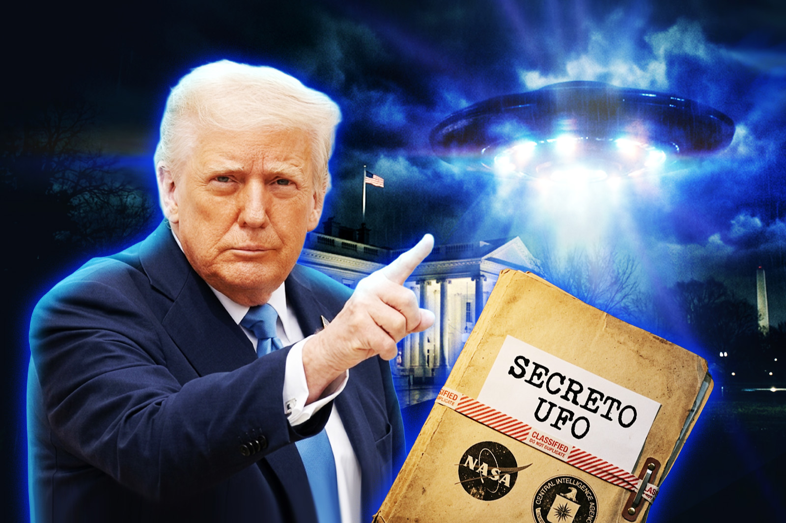 Trump announced the imminent publication of secret government files on UFOs and phenomena of unknown origin