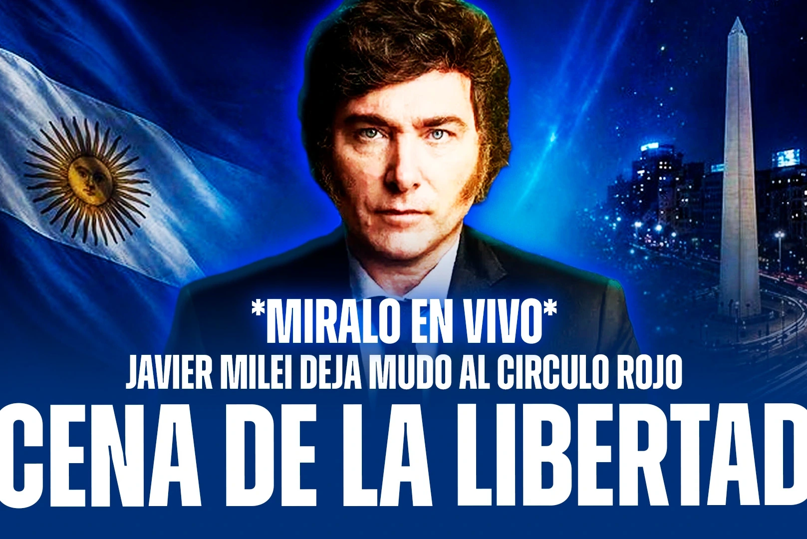 VIVO: Milei speaks at the Libertad 2026 Foundation dinner