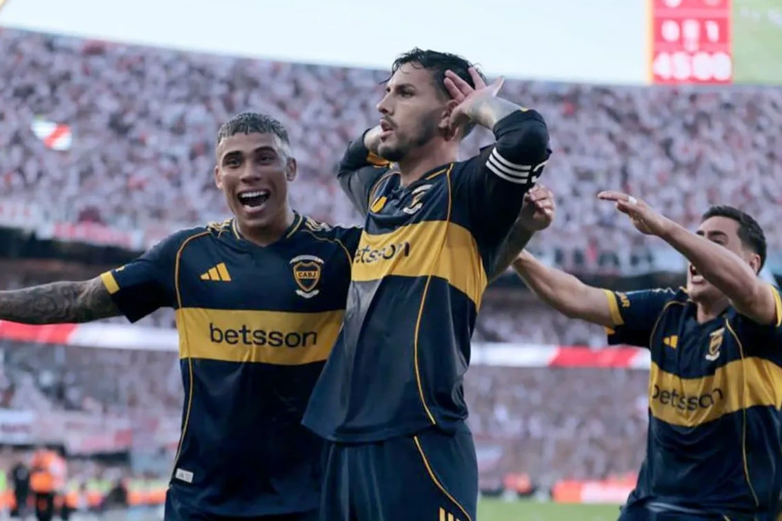 Con gol de penal de Paredes, Boca le ganó 0-1 el Superclásico a River