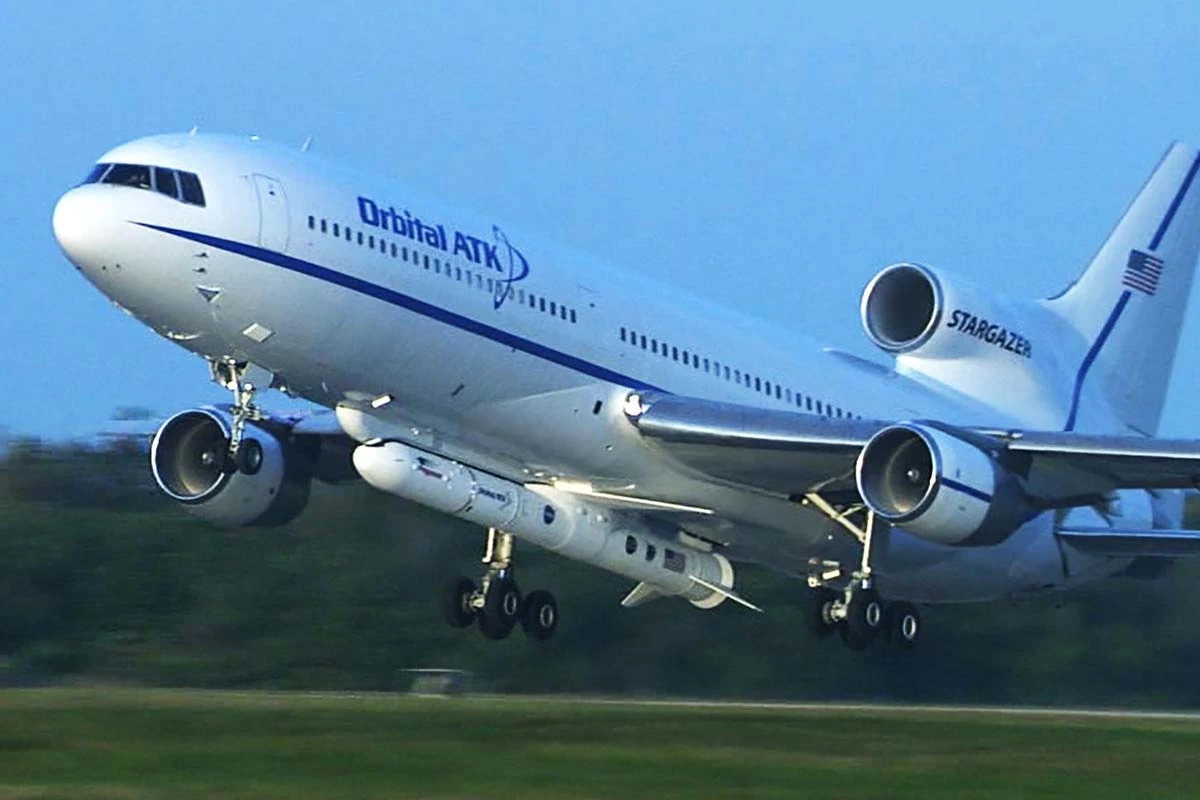 El último vuelo del histórico cohete Pegasus XL