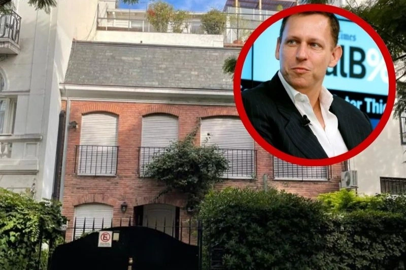 ¿Serías vecino de Peter Thiel? Cuánto cuesta y cómo es la casa que se vende al lado de la mansión del empresario