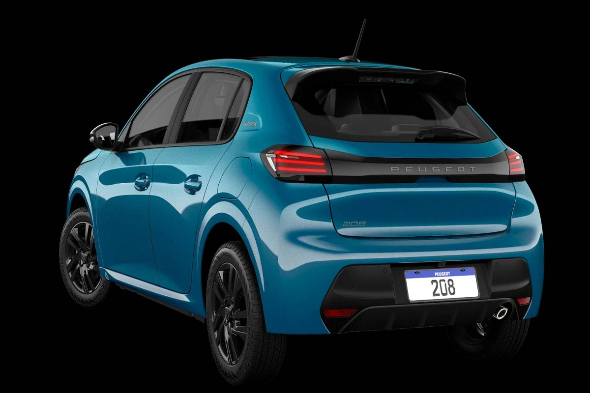 What equipment does the Peugeot 208 Style T200 come with
