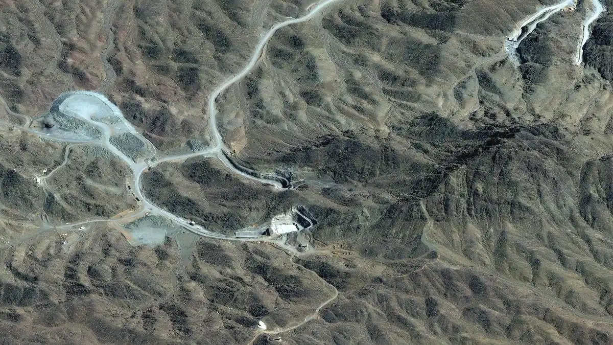 The nuclear complex ''Pickaxe Mountain'' has become a legitimate military target for the US and is completely submerged beneath the mountain