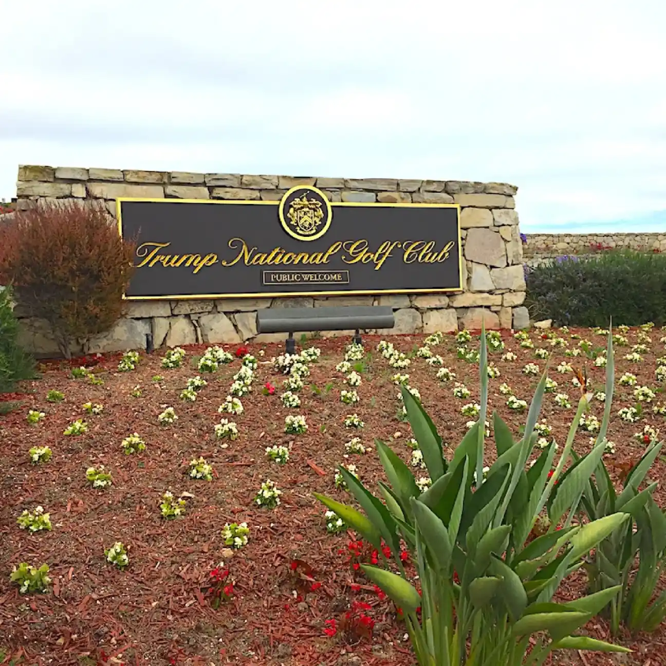 El hecho se produjo en el campo de golf de Donald Trump en el Rancho Palos Verdes, California