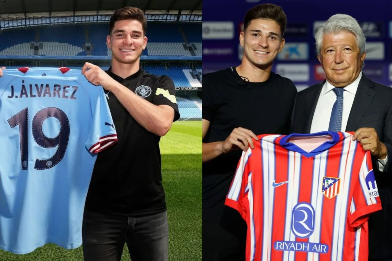 Julián Álvarez y su paso por Europa