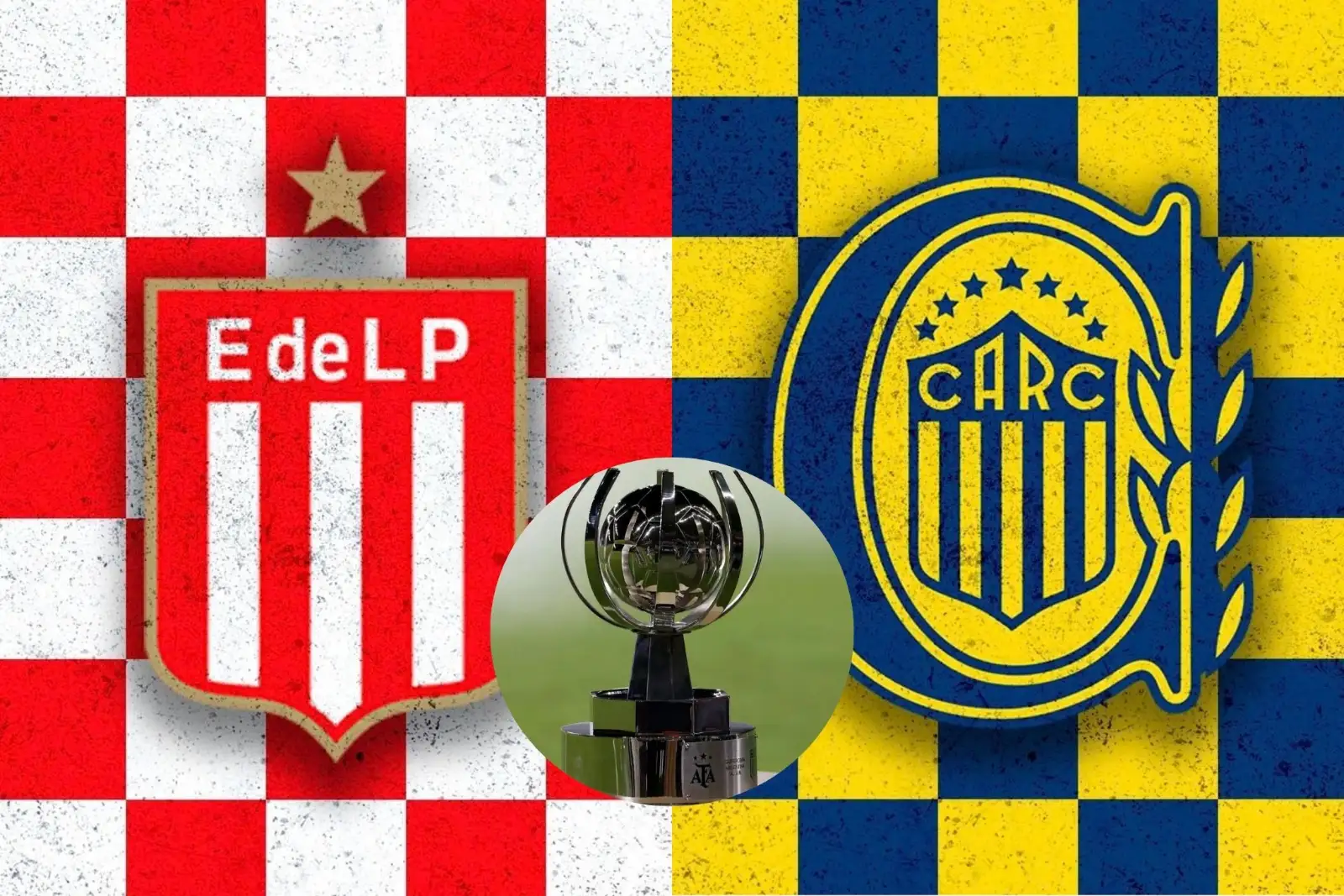 Todo listo para el partido que definirá al campeón de la Supercopa Internacional entre Estudiantes y Rosario Central