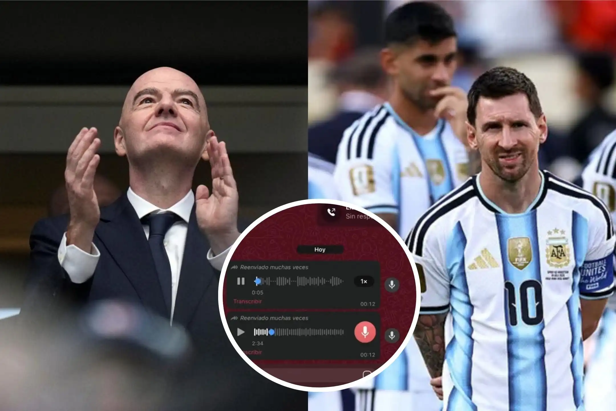 Todo arreglado para España: se filtró el supuesto mensaje de Tapia al vestuario de la Selección Argentina