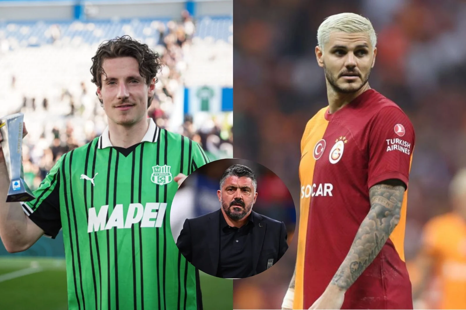 Gattuso opted for Andrea Pinamonti over Mauro Icardi