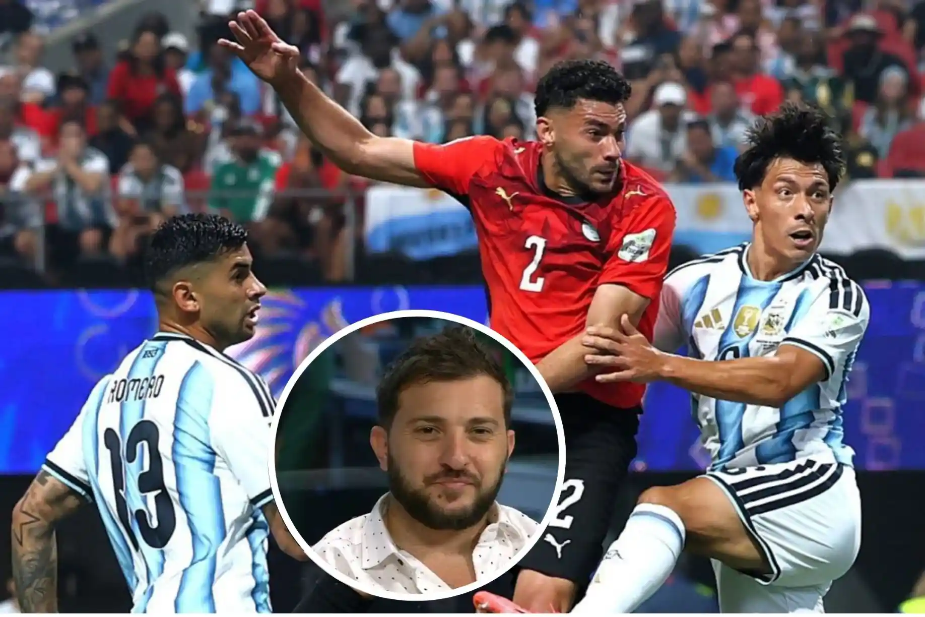 El antiselección de Brancatelli salió a cuestionar la remontada épica de Argentina frente a Egipto