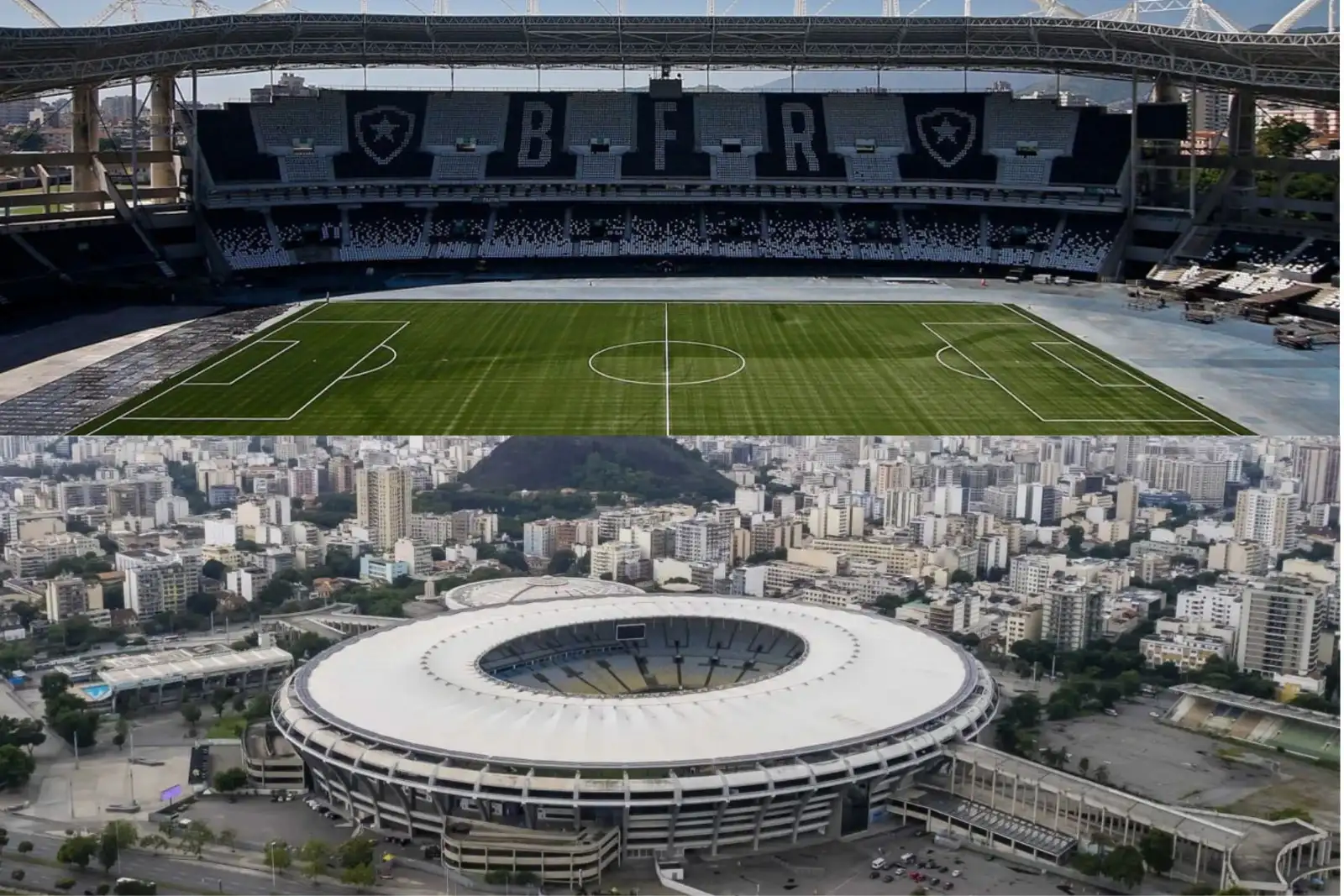 Estadio Nilton Santos, casa de Botafogo, y el Maracaná