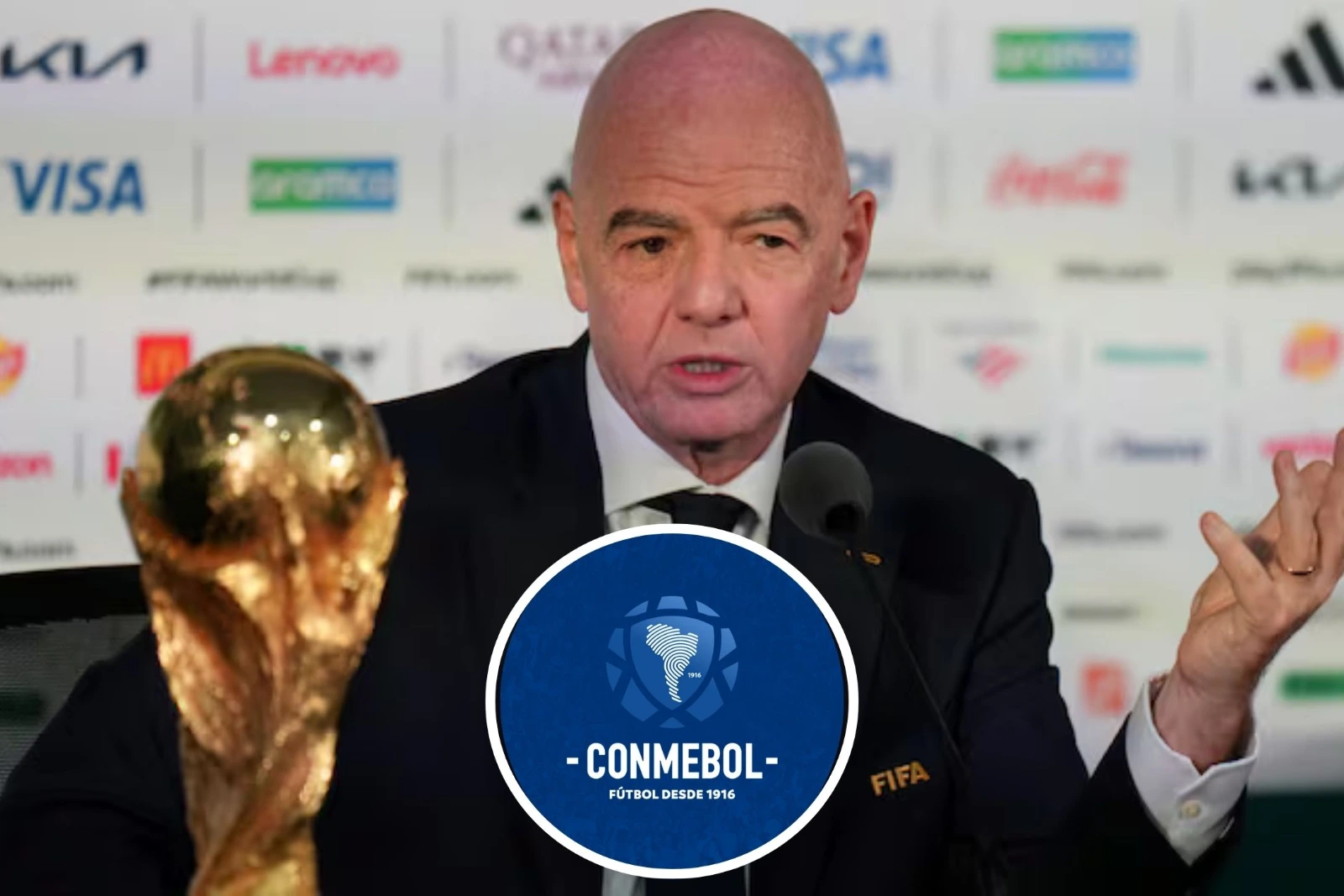Tarde: CONMEBOL respaldó la decisión de la FIFA en cuanto a retirar el proyecto FIFA Forward Enterprise