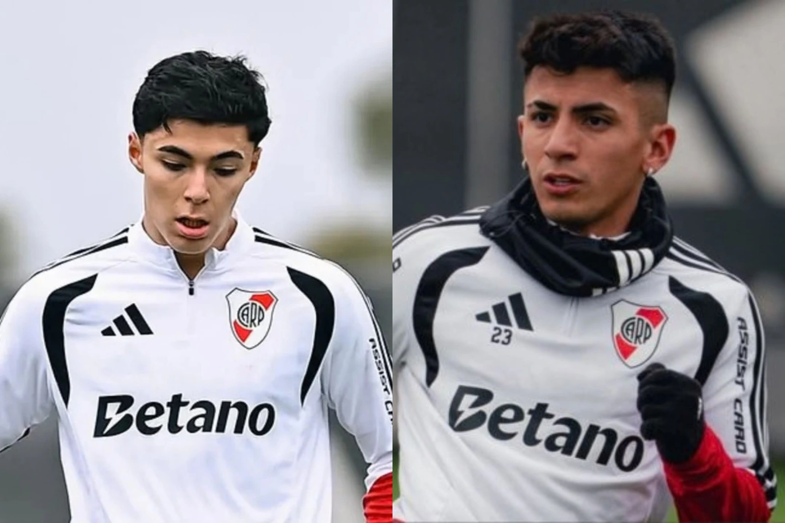 River recupera a dos titulares: cómo están Thiago Almada y Tobías Andrada