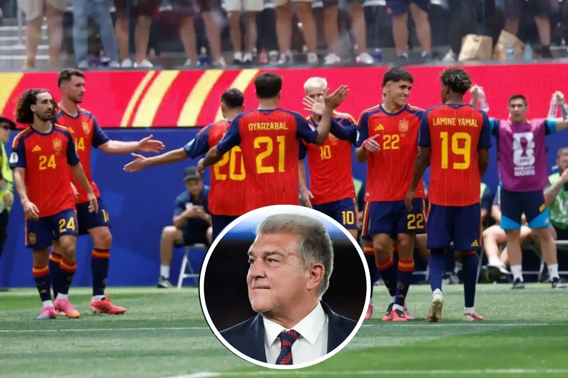 Joan Laporta and the strange advice for the Spanish national team regarding the referee for the final