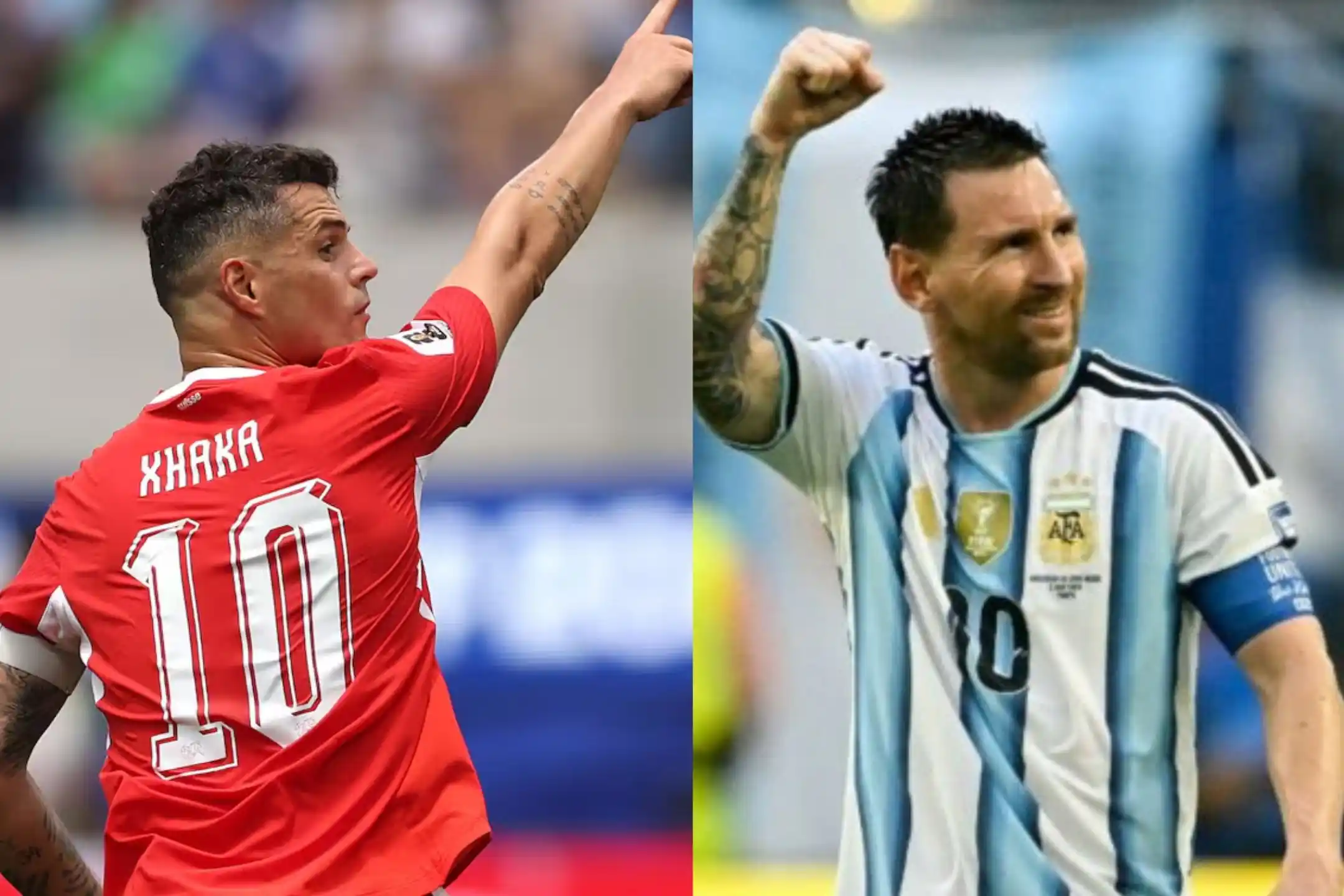 Otro fanatico más: el capitán de Suiza se mostró atónito con el talento de Messi: "No sé si podremos detenerlo”