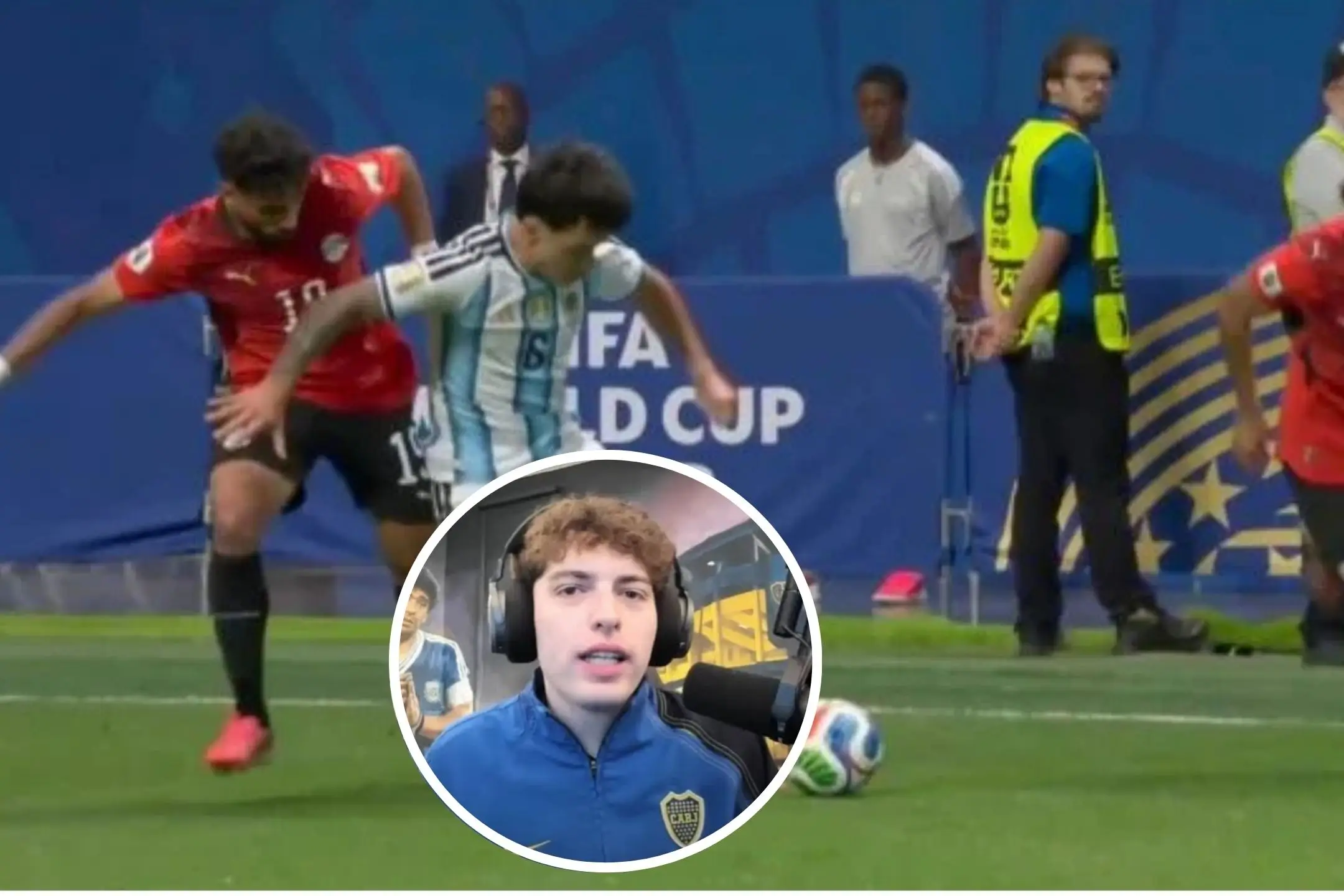 Davoo Xeneize defendió el gol anulado a Egipto: "Reglamentariamente no hay ningún tipo de dudas"