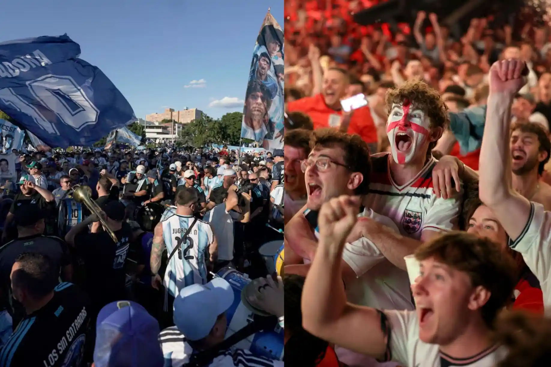 Alerta en Atlanta por el partido de Argentina contra Inglaterra: se llevará a cabo un megaoperativo de seguridad