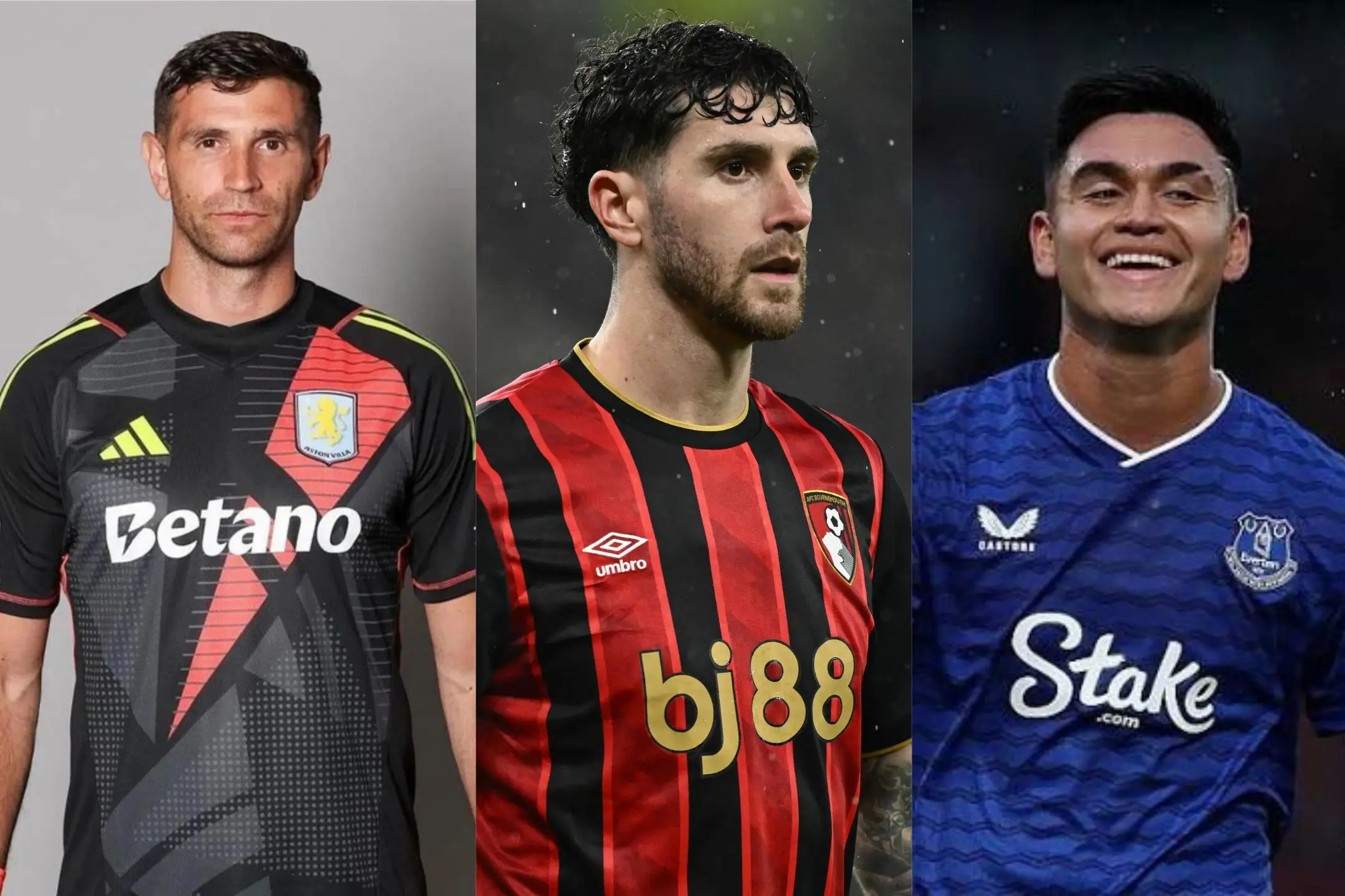 Argentinians with betting house sponsors on their jerseys