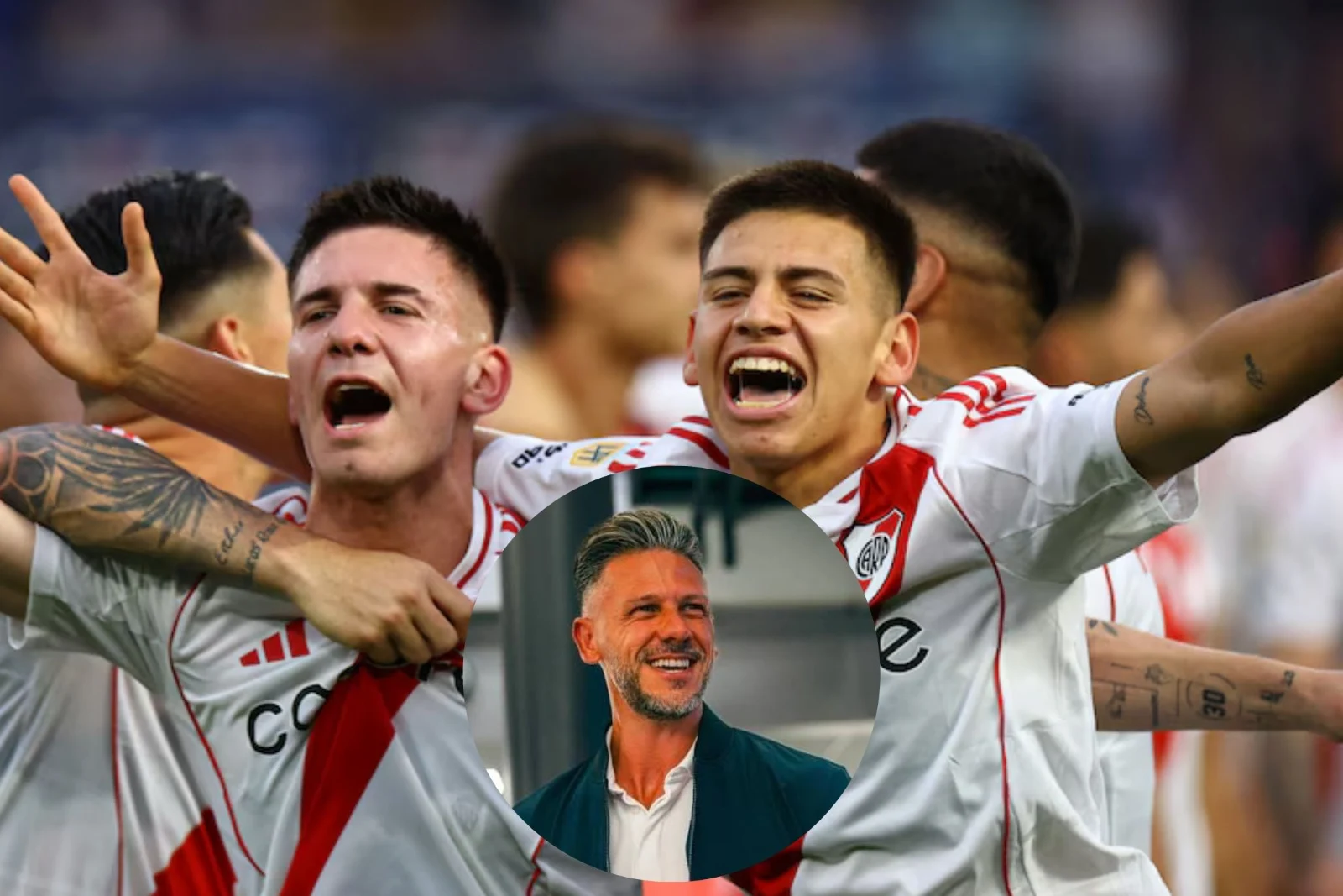 Martín Demichelis les recomendó a Echeverri y Mastantuono no volver a River en el corto plazo