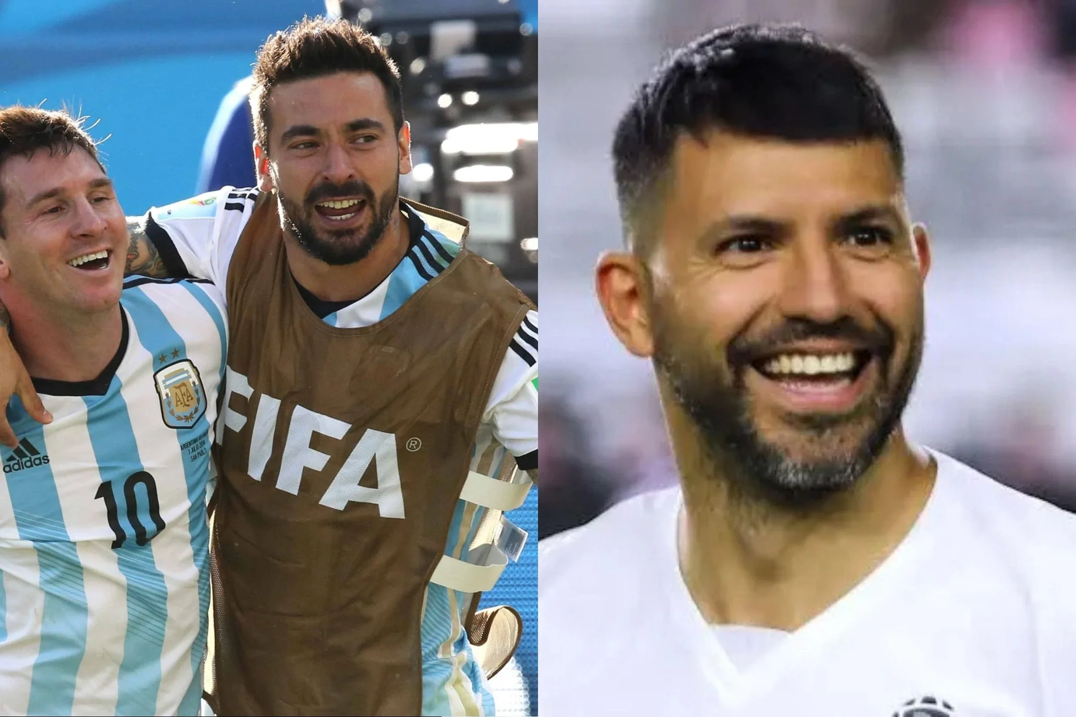 Ezequiel Lavezzi recalled anecdotes about how he met Messi in a streaming session with Kun Agüero