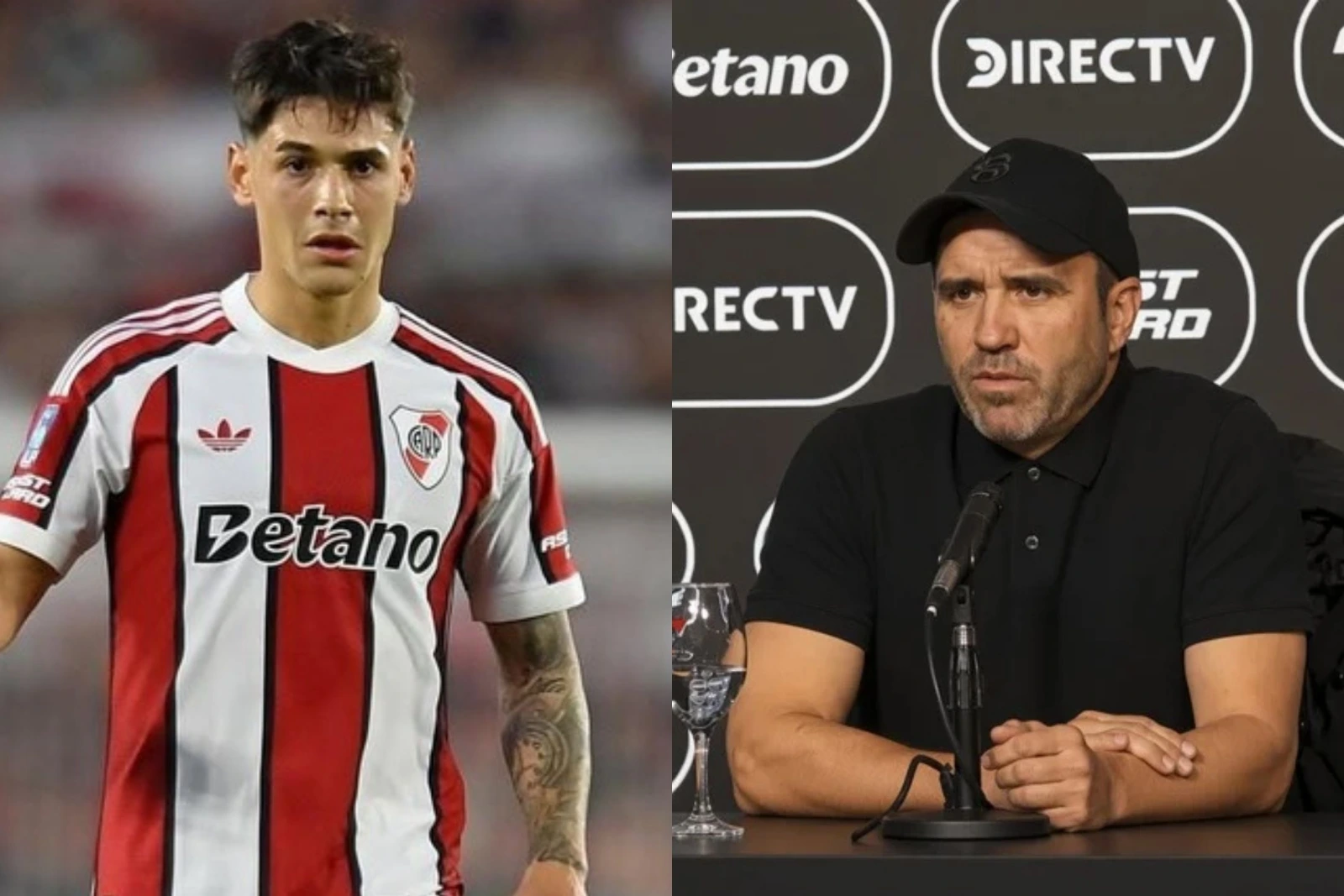 Coudet fue el respaldo de Martínez Quarta para seguir en River