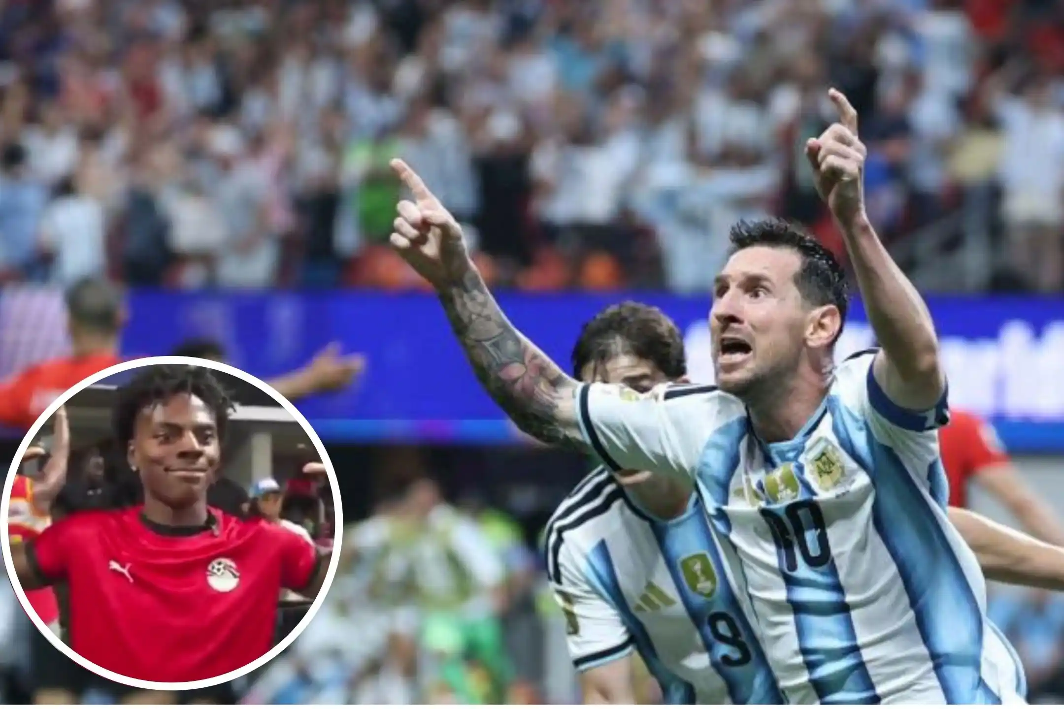 El streamer Speed intentó burlarse de Messi y terminó domado por los hinchas argentinos