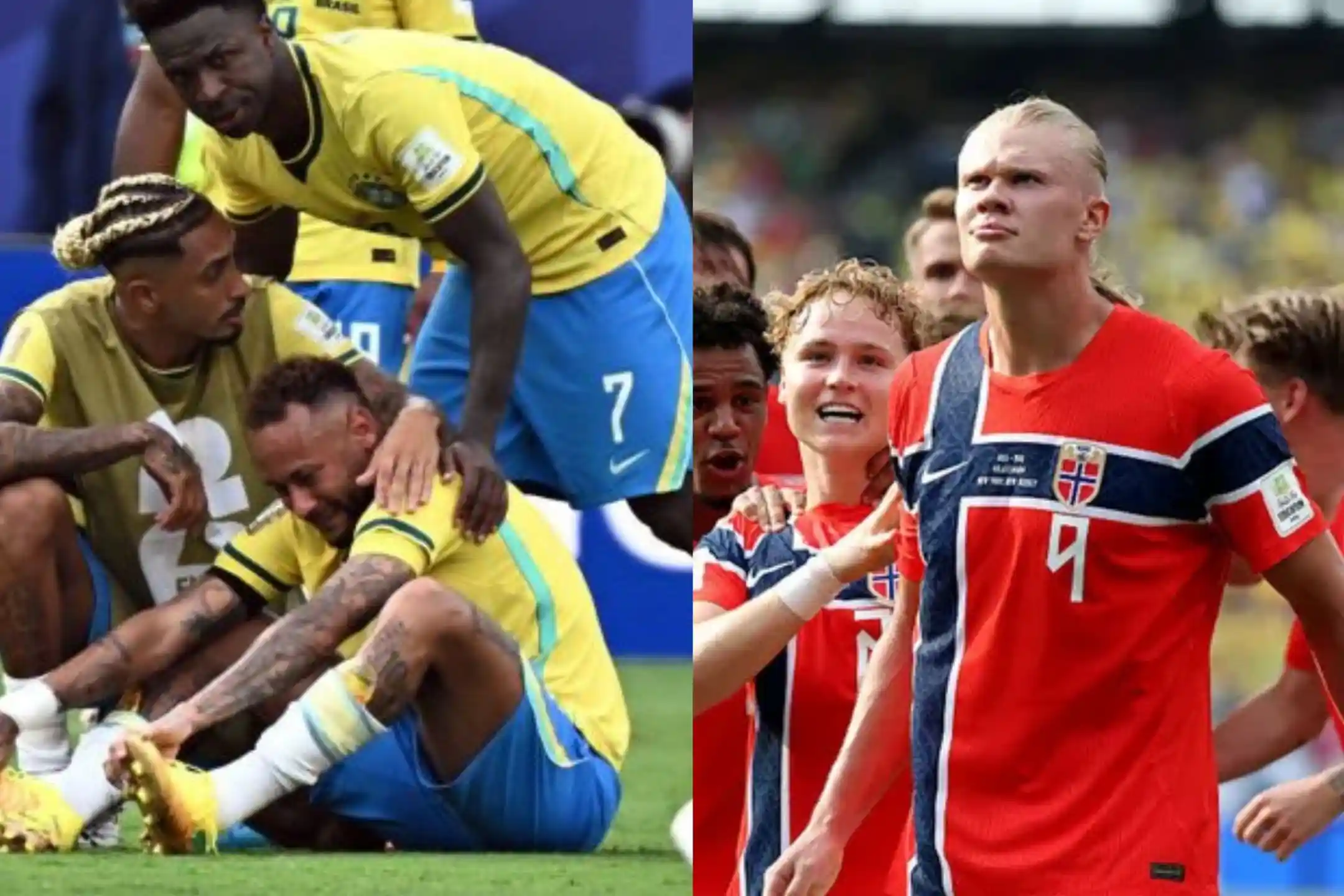 Haaland can't believe he eliminated Brazil from the World Cup: "I thought it was impossible, I was wrong"