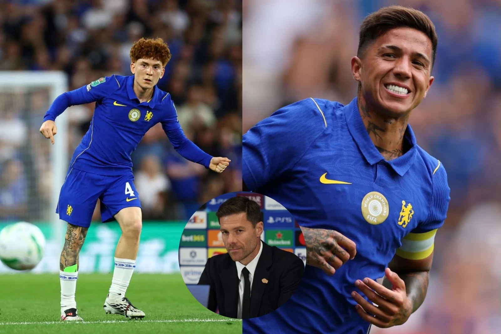 Xabi Alonso habló sobre el futuro de Enzo Fernández y se refirió al debut de Valentín Barco en el Chelsea