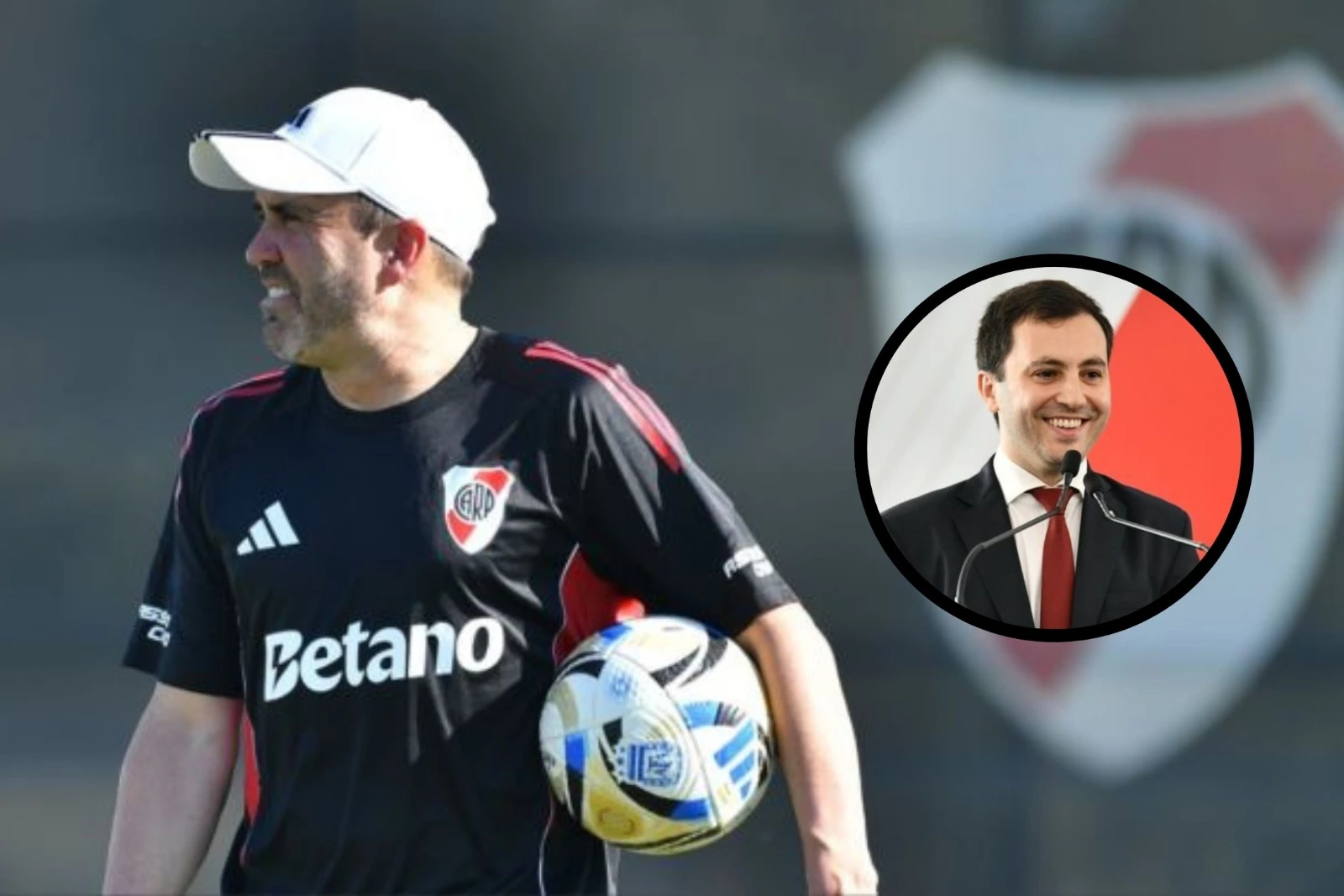 El presidente de River respaldó a Eduardo Coudet y aseguró su continuidad: “Coudet no se toca”
