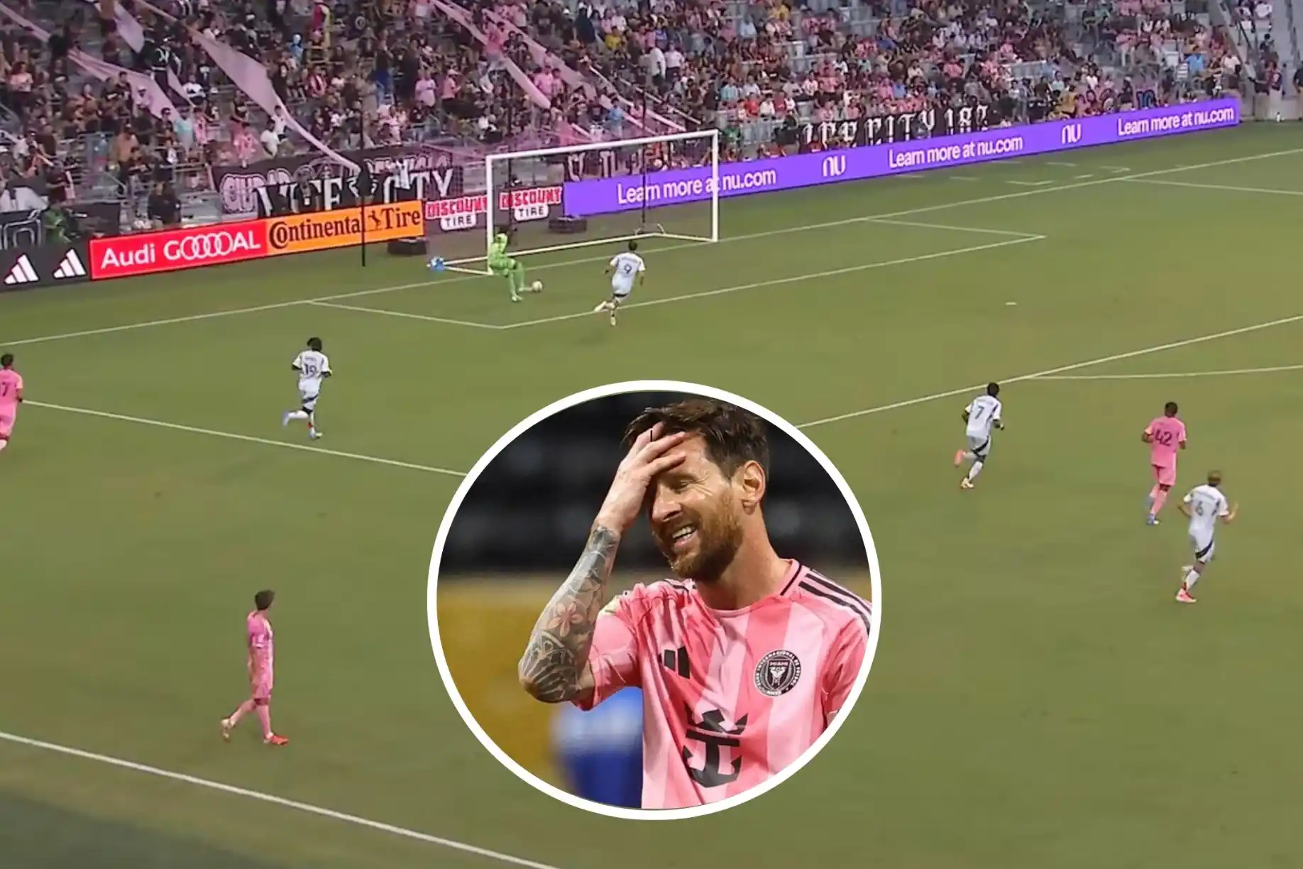 El Inter Miami arrancó la MLS sin Messi ni De Paul y fue protagonista del primer blooper de la fecha