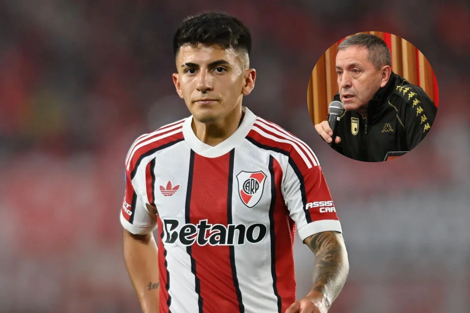The president of Independiente Santa Fe stirred up the return against River and left a message for Thiago Almada