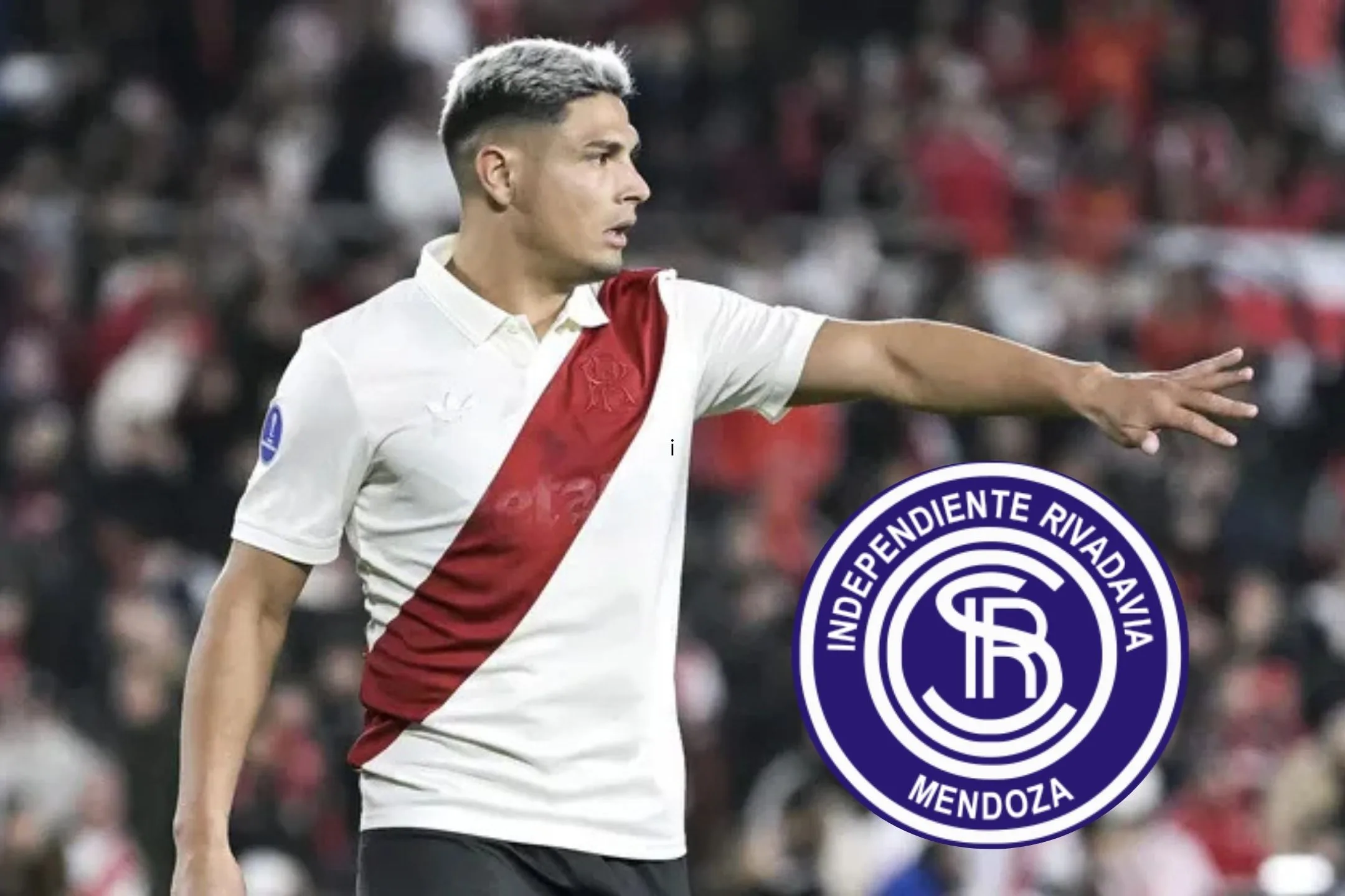 River estaría negociando con Independiente Rivadavia una posible salida a préstamo de Maximiliano Salas