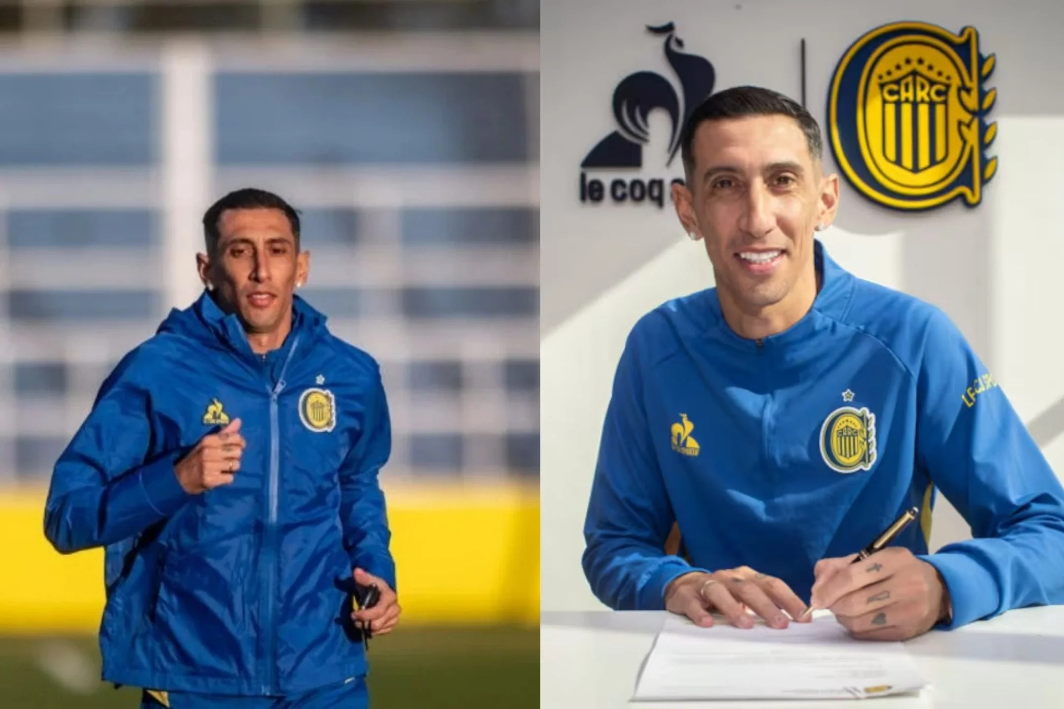 Ángel Di María renovó su contrato con Rosario Central hasta 2027