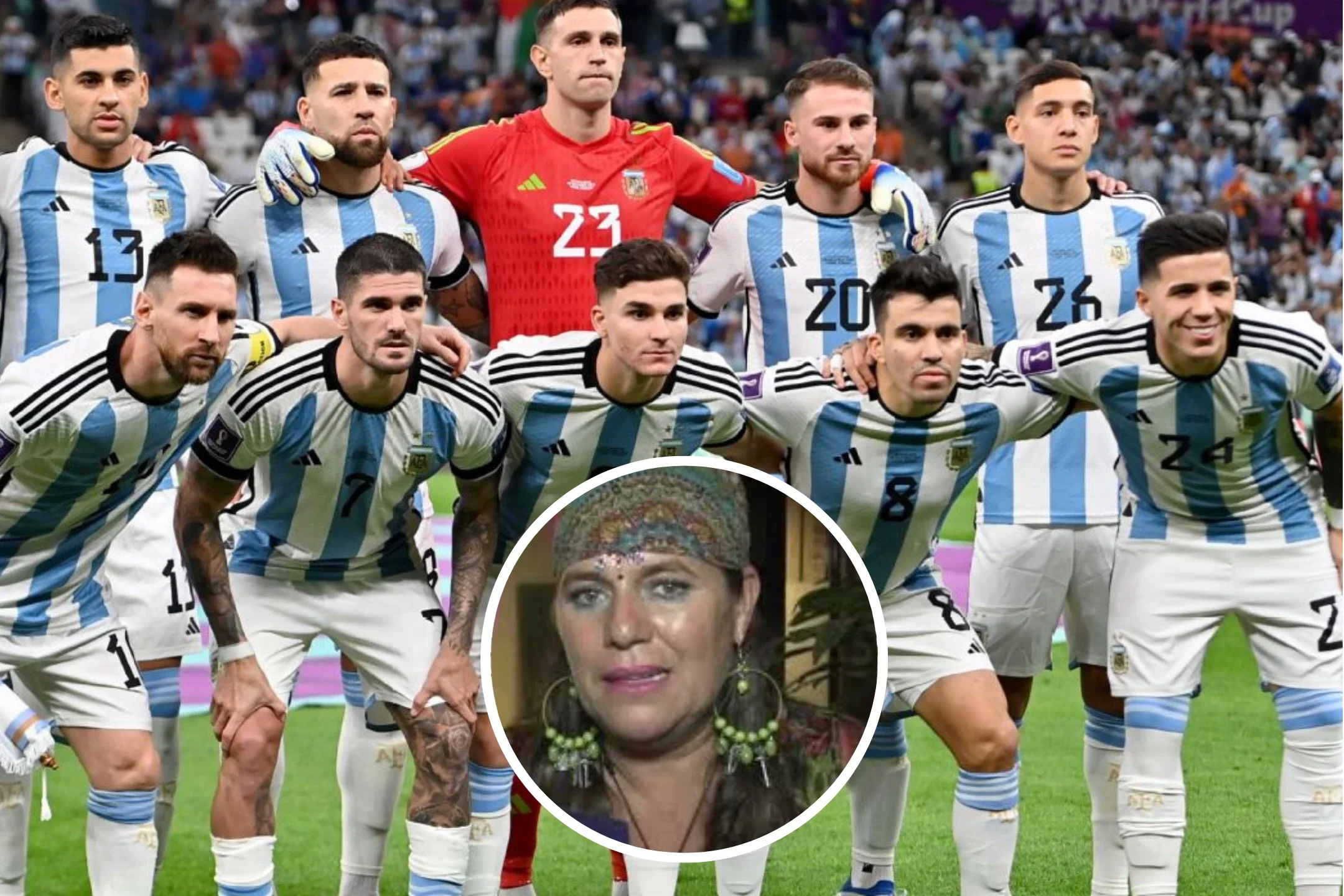 The celebrity tarot reader predicted the champion of the 2026 World Cup and cast doubt on the Argentine National Team