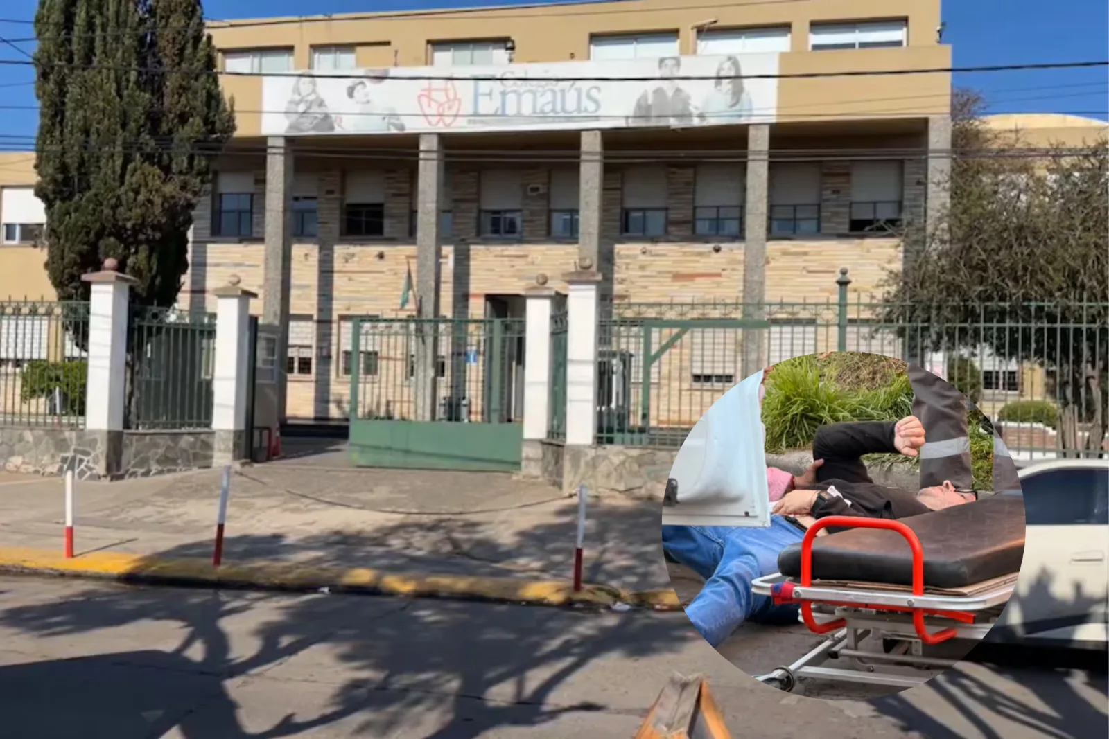 PBA es inseguridad pura: balearon a un padre que iba a buscar a su hija a la escuela Emaus en Morón