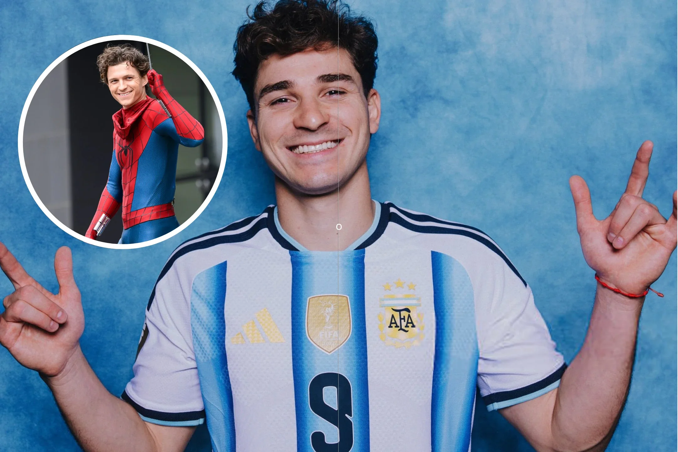 Tom Holland sorprendió a Julián Álvarez con un mensaje antes del debut de Argentina en el Mundial 2026