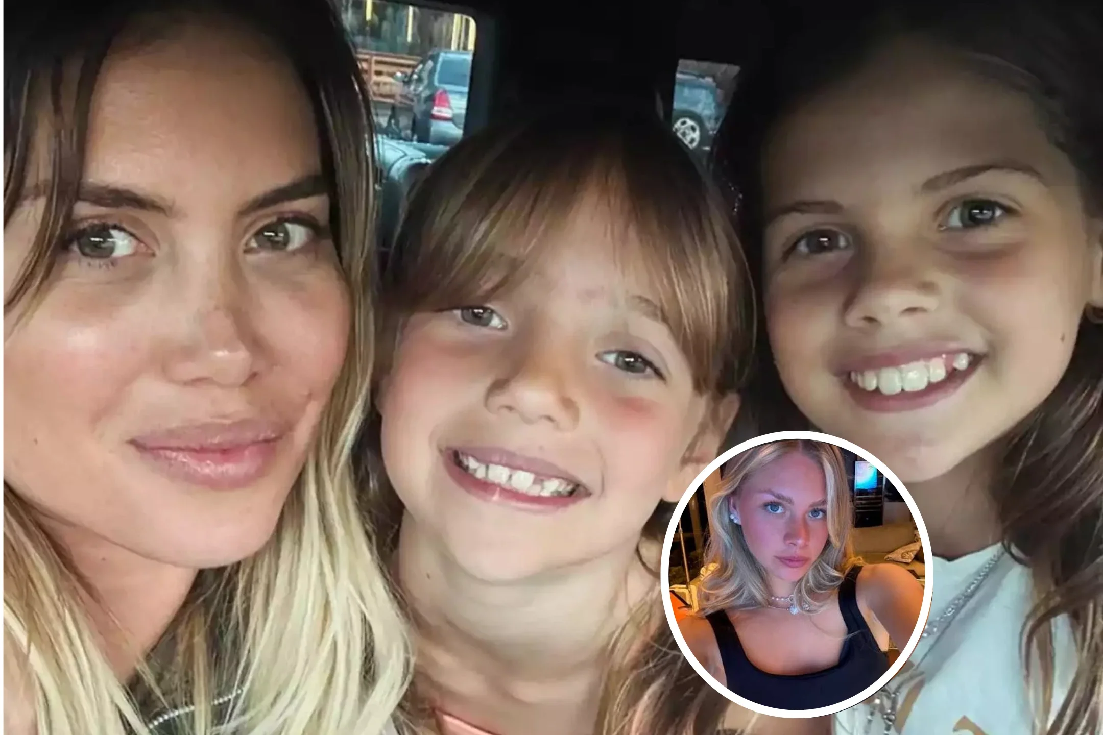 Las hijas de Wanda Nara y Mauro Icardi quieren conocer a Ekaterina Ojeda