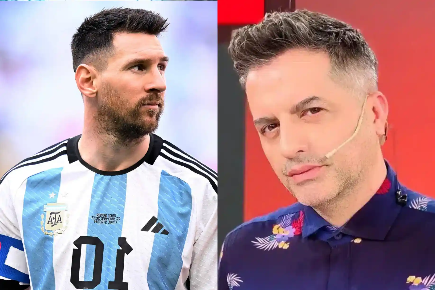 The heartfelt message from Messi to Ángel de Brito after the victory against England