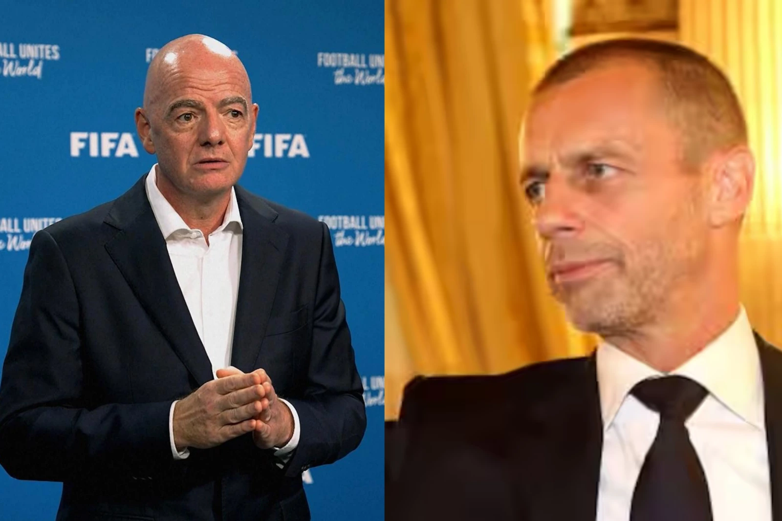 Čeferin descarta ser candidato a presidente de la FIFA y avisa a Infantino: habrá un rival